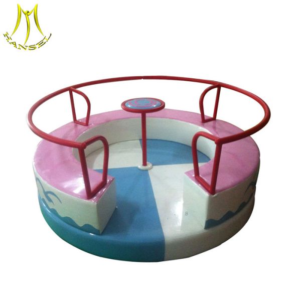 Hansel high quality children mini carousel electric indoor soft play equipment