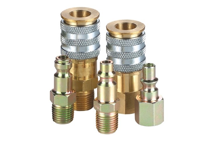 Buy cheap 1/4"-3/8" Quick Connect Pneumatic Coupling For Universal Series Aro Tru-Flate product
