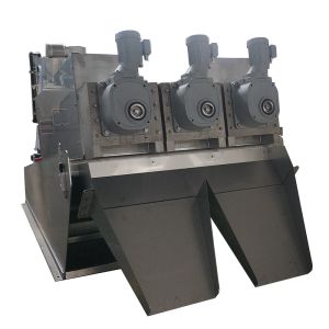 Buy cheap Screw Press Sludge Dewatering Wastewater Treatment For Industrial Pollution from wholesalers