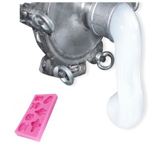 Buy cheap A+B LSR Liquid Silicone Rubber /  White Color Condensed Cure Liquid Silicone For Molds from wholesalers