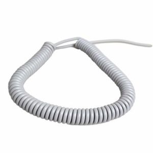 Buy cheap Jacket PU 4M Telephone Spiral Cable For Electronic Equipment from wholesalers