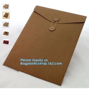 Custom fancy paper envelope food packaging envelope business envelopes with self