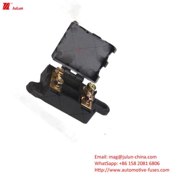 Buy cheap Automotive Fuse Holder Socket Base Connector 30A-500A 32V One Pole Two Poles With Plastic Shell from wholesalers