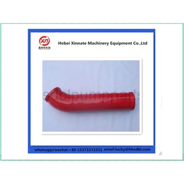 Buy cheap 65mn And Alloy Steel Concrete Pump Elbow With Straight Pipe from wholesalers