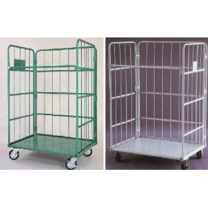 Buy cheap Stackable Roll Cage Trolley Anti  Static Powder Coated Nestable Roll Cages from wholesalers