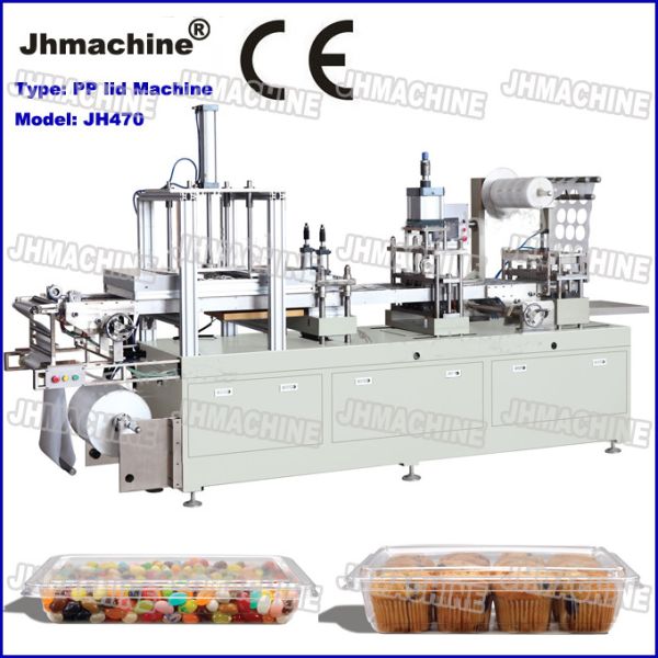 Fresh Container Plastic Blowing Machine for Lid and trays within auto Cutting