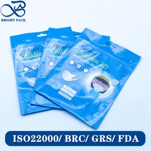 Buy cheap Sterile Three Sided Sealing Bag For Protective Masks Packaging With Custom High-Definition Printing Pattern. from wholesalers