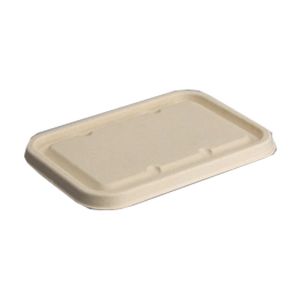 Microwavable Biodegradable Compostable Lunch Sugarcane Bagasse Box 450ml