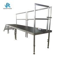Buy cheap Wedding / Event Aluminum Portable Performance Stage Quickly Assembled With product