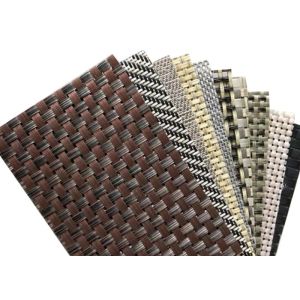 PVC Vinyl Coated Polyester Mesh Fabric With Different Weave Patterns