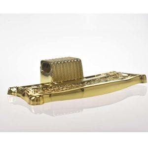 Last Supper Design Coffin Decoration Corner 9# 24K Gold Color Appearance