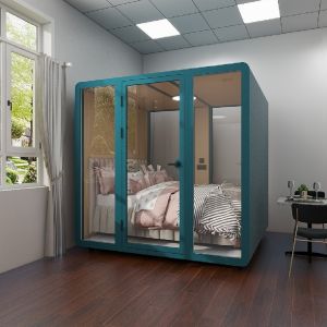 Buy cheap Fully Enclosed Soundproof Sleeping Pod Portable Modular Capsule House product