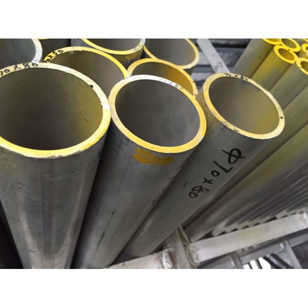 Buy cheap Seamless OD 200mm Anodized A7075 T6 Aluminum Alloy Pipe from wholesalers
