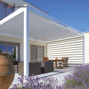 Buy cheap Custom Size Outdoor Pergola Louver,Waterproof Pergola,Opening Roof Louver product