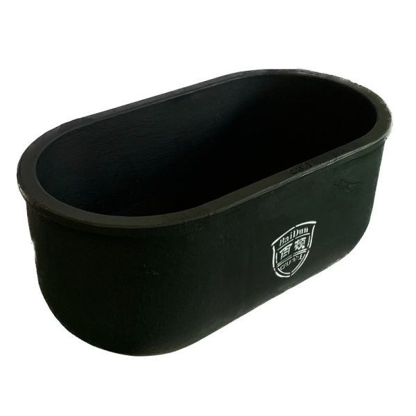 Buy cheap Cylindrical Graphite Clay Crucible Chemical Resistance For Melting Casting from wholesalers