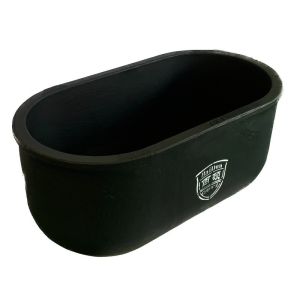 Buy cheap Cylindrical Graphite Clay Crucible Chemical Resistance For Melting Casting from wholesalers