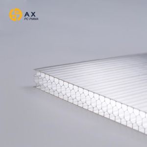 Buy cheap Blue Honeycomb Polycarbonate Hollow Sheet from wholesalers