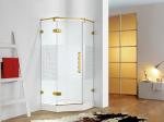 Buy cheap Clear Tub Shower Enclosure With Sliding Glass Door L0385 900×900×2000mm from wholesalers