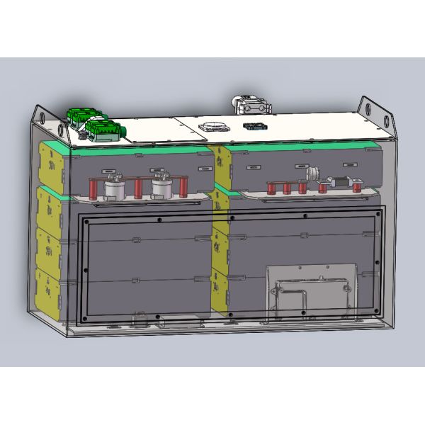 No Counterweight Lithium Power Pack Lithium Battery System 51.2v405ah