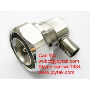 Buy cheap DIN 7/16 connector male plug solder type 1-1/4" coaxial cable high quality pim -155dbc made in china from wholesalers