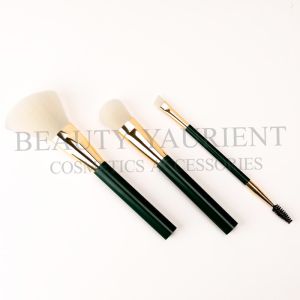 Buy cheap Synthetic Hair Beginner Face Makeup Brush Set 3pcs With Pouch 17.7cm from wholesalers
