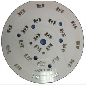 Rohs Compliant Black Silk Screen Aluminum Printed Circuit Board with Precision