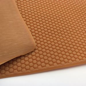 Durable Natural Crepe Rubber Soling Sheet with Reed Mat Pattern 600mmx1400mm