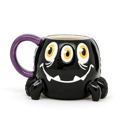 Buy cheap Earthenware Animal Ceramic Mugs Halloween Designed With 3D Handpaint from wholesalers