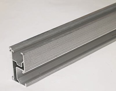 Quality Silver Solar Roof Mounting Rail With Anodized AL600-T5 Aluminum for sale