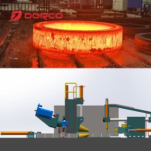 Buy cheap CNC Horizontal Ring Rolling Machine D53KF Series Dual Directional from wholesalers