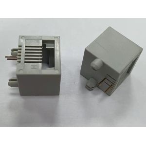 Buy cheap 6P2C Female Vertical RJ45 Connector Through Hole Mounting from wholesalers