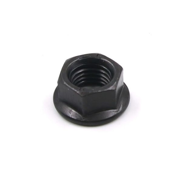 Quality Special Black Grade 8 Steel Hex Flange Nut Used for Automobile Maintenance for sale