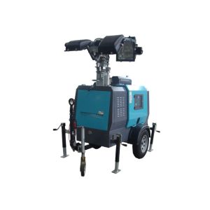 Buy cheap Manual start Mobile Light Tower with 4*1000W metal halide lamp Kubota engine generator from wholesalers