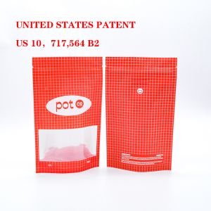 Buy cheap Customized Odor-Resistant Child Protective Bags Self-Standing Plastic Zipper Lock Food Pouches from wholesalers