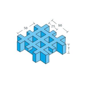 Buy cheap Composite FRP Grating Panels Impact Resistant Smooth Surface Walkway Mesh from wholesalers