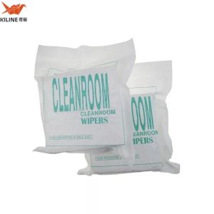 Buy cheap Class 1000 Polyester Cleanroom Wipes 9x9 White 110gsm from wholesalers