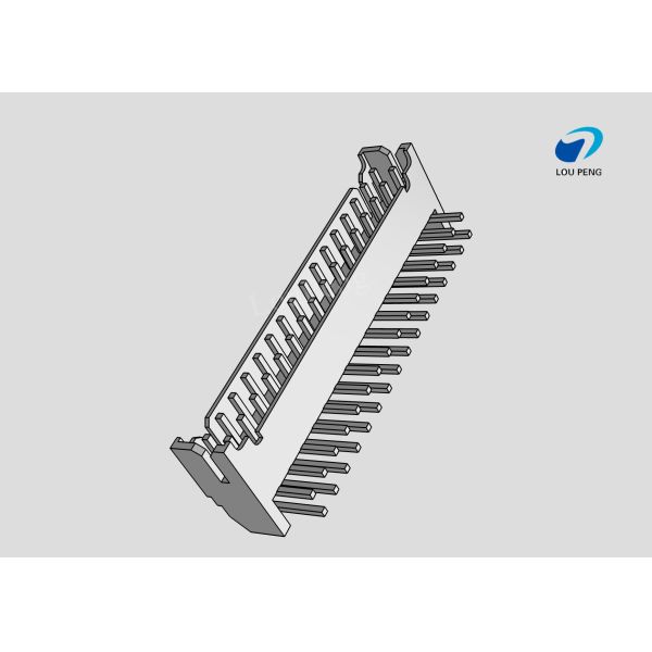 PCB Mount Header, Right Angle, Wire-to-Board, 2x16 Position, 2.0mm Pitch, Tin,