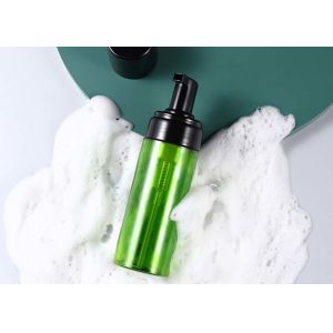 Buy cheap BSCI 150ml Foaming Hand Soap Bottles Green Pump Bottles Refillable from wholesalers