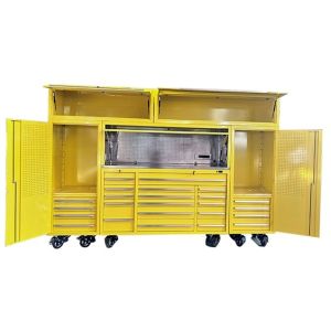 Buy cheap Cold Rolled Steel Workbench Tool Cabinet 1.0mm 1.2mm 1.5mm Thickness Optional Casters from wholesalers
