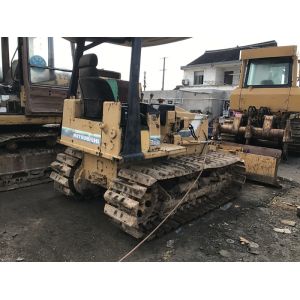 Buy cheap 6 Way Blade Used Crawler Bulldozer , Mini Mitsubishi BD2G Dozer 5 Roller Track Frame from wholesalers