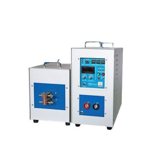 Buy cheap 15KW High Efficiency Induction Heating Machine 30-100khz from wholesalers
