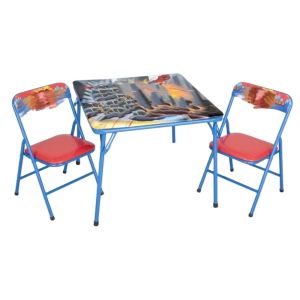 Buy cheap Customizable Kids Table and Two Chairs Set with Printing Design from wholesalers