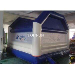 Buy cheap Sliver Commercial Funny Inflatable Jumping Castle CE Approval from wholesalers