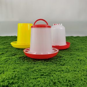 Buy cheap Freestanding Cylinder Poultry Feeder For Chickens Ducks Geese Turkeys from wholesalers