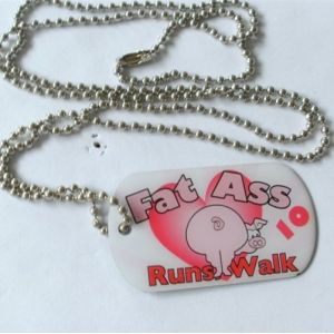 Buy cheap C.M.Y.K color stainless steel 1.0mm Personalised dog tags product