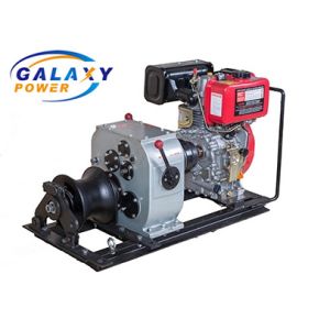 Buy cheap 3Ton Gasoline Powered Single Wheel Winch Cable Pulling Equipment from wholesalers