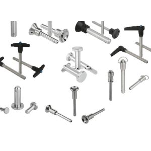 3/8 7/16 1/2 Brass plating quick release pins SUS 304 SUS 316 A2 A4-80 L-Handle