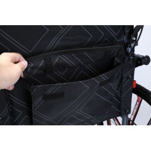 Buy cheap Aluminum Folding Mobility Walker Wheelchair Rollator Backrest from wholesalers