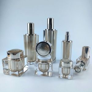 Buy cheap 50ml 100ml 120ml Plastic Cosmetic Jars Acrylic Cream Container from wholesalers