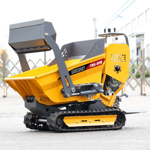 Buy cheap Robust Construction Mini Crawler Dumper With Pneumatic / Solid Tires from wholesalers
